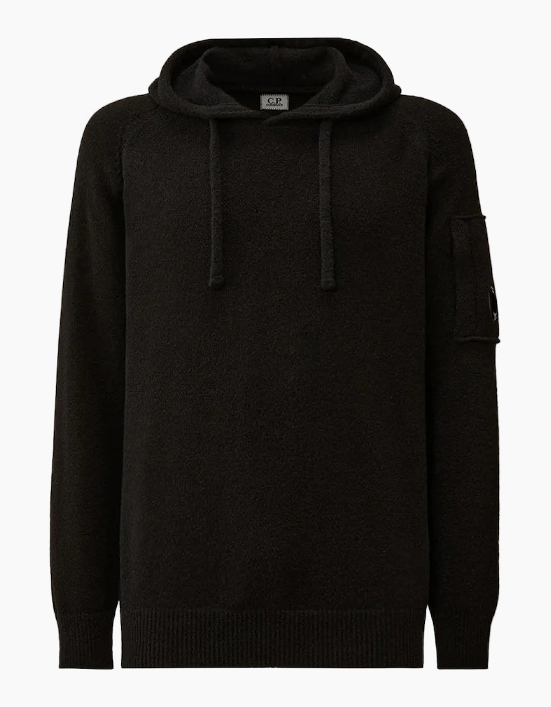 Fleece Knit Lens Hoodie