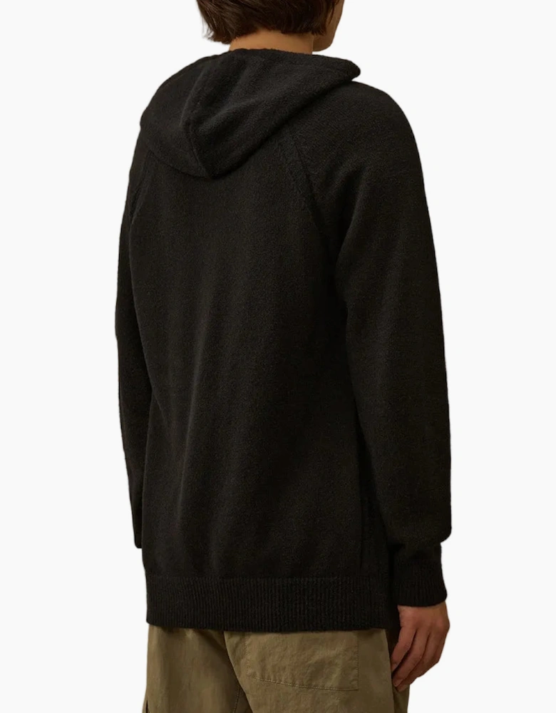 Fleece Knit Lens Hoodie