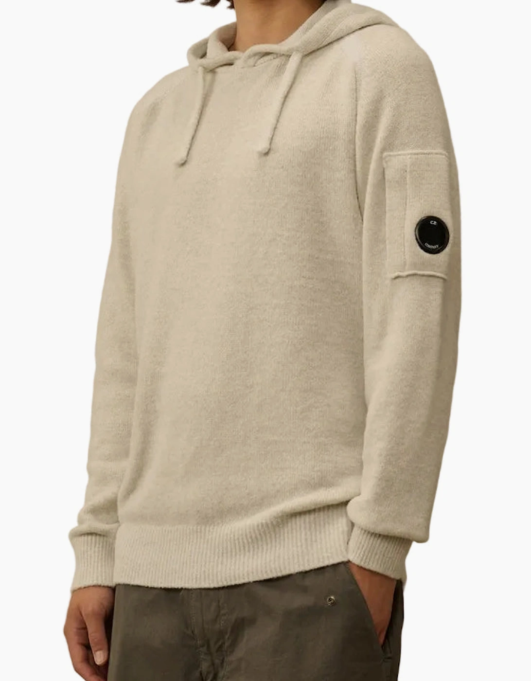 Fleece Knit Lens Hoodie