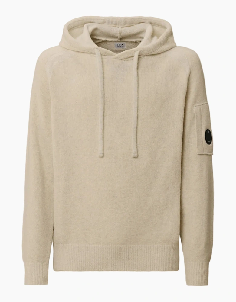 Fleece Knit Lens Hoodie