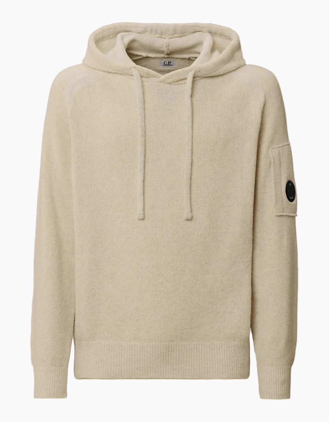 Fleece Knit Lens Hoodie