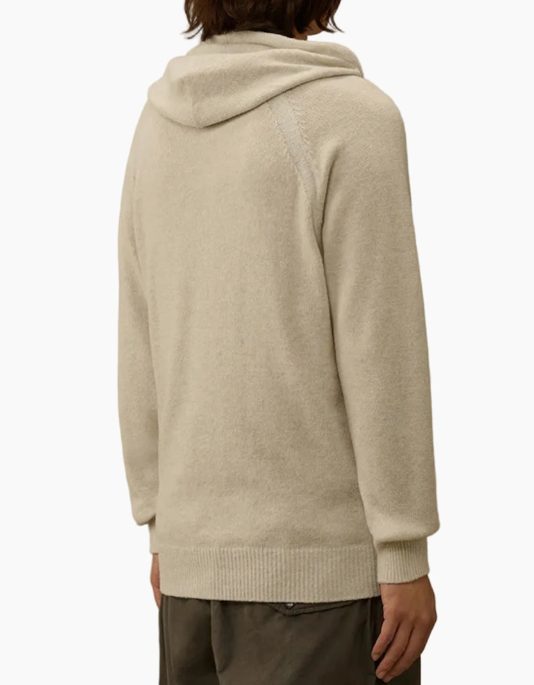 Fleece Knit Lens Hoodie
