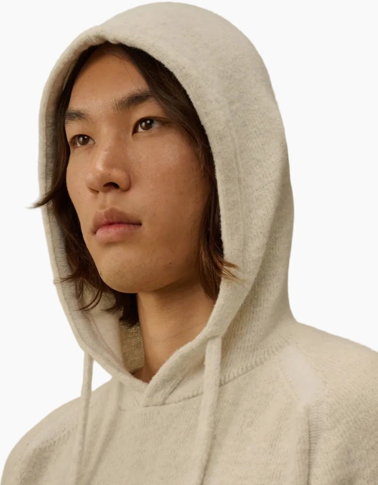 Fleece Knit Lens Hoodie