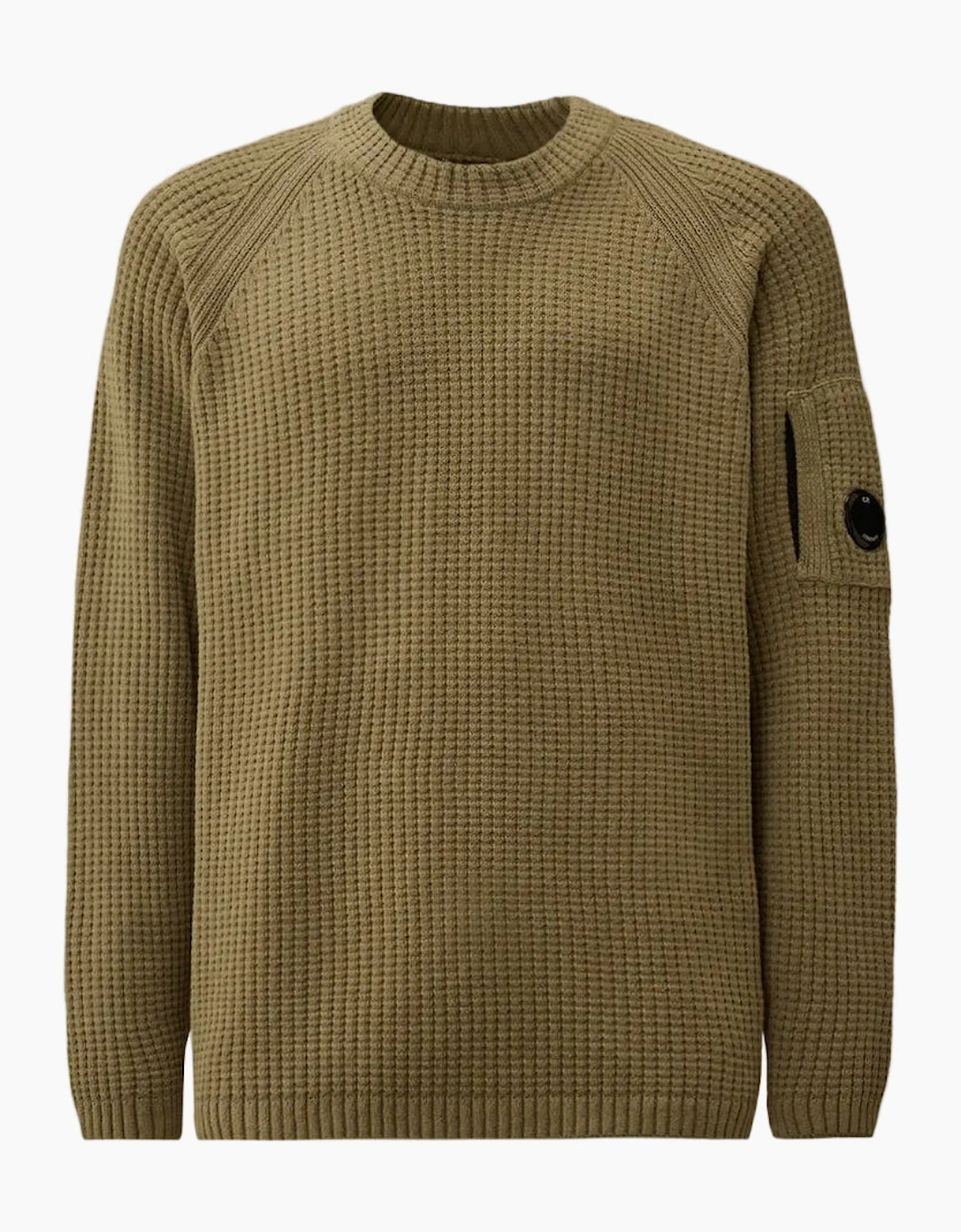 Chenille Waffle Knit Lens Jumper