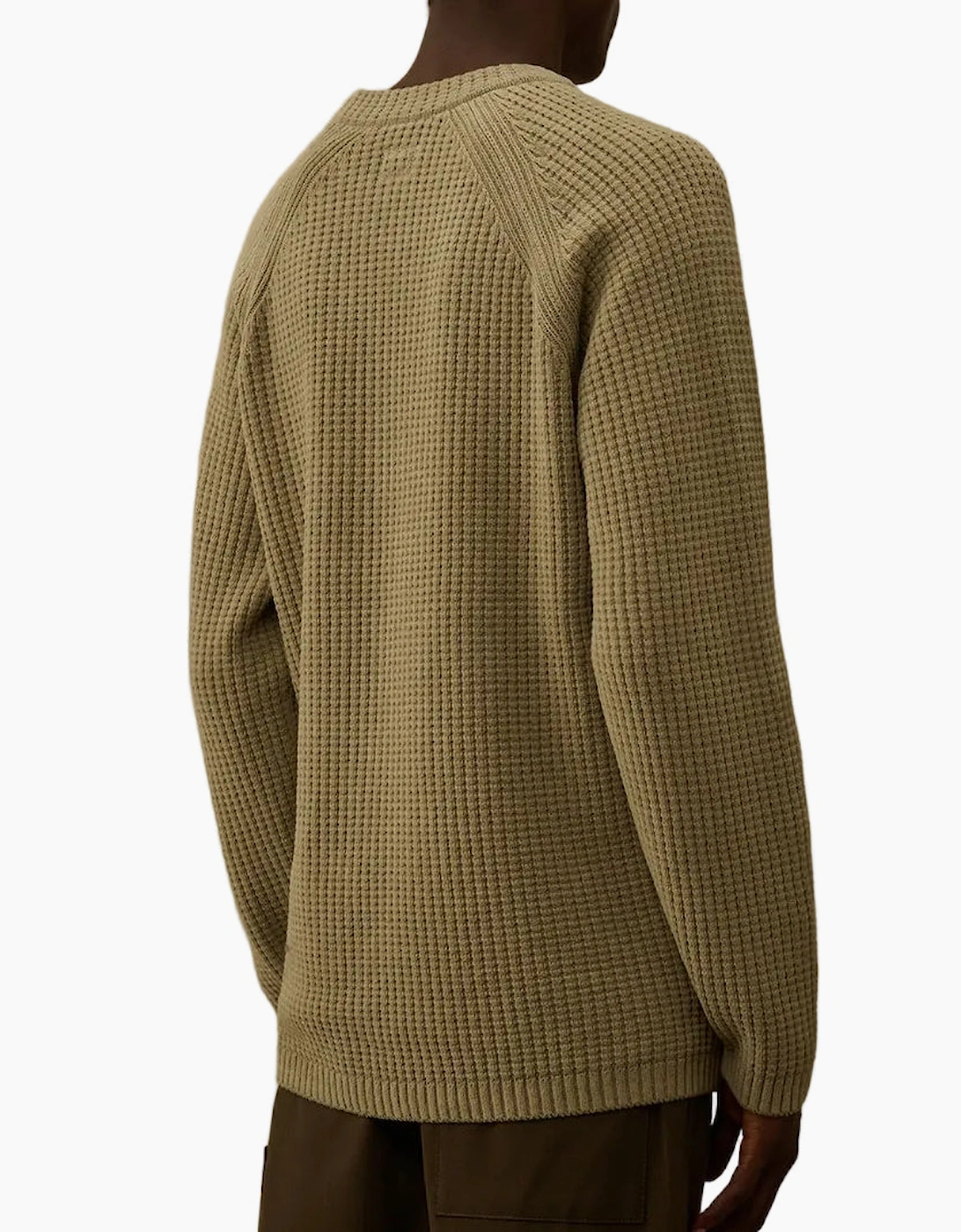 Chenille Waffle Knit Lens Jumper