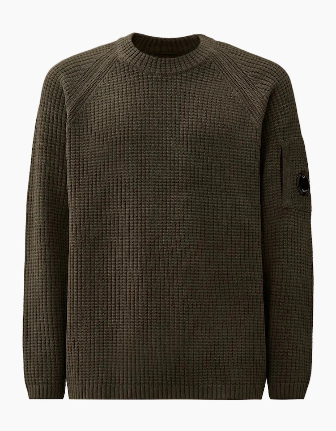 Chenille Waffle Knit Lens Jumper