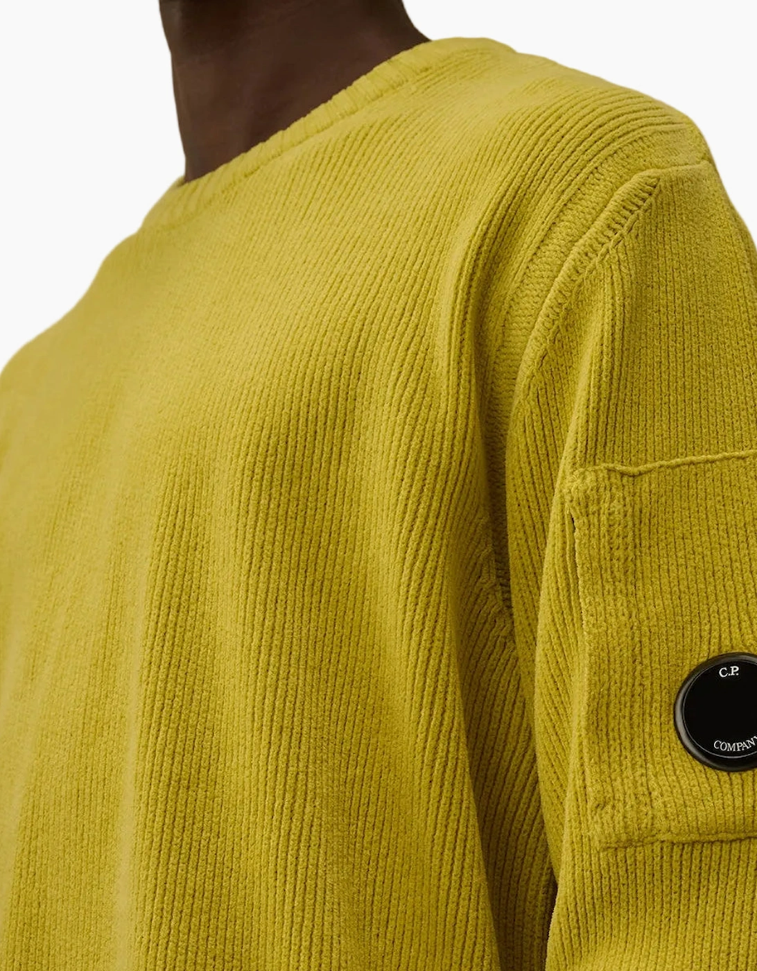 Chenille Crewneck Lens Knit