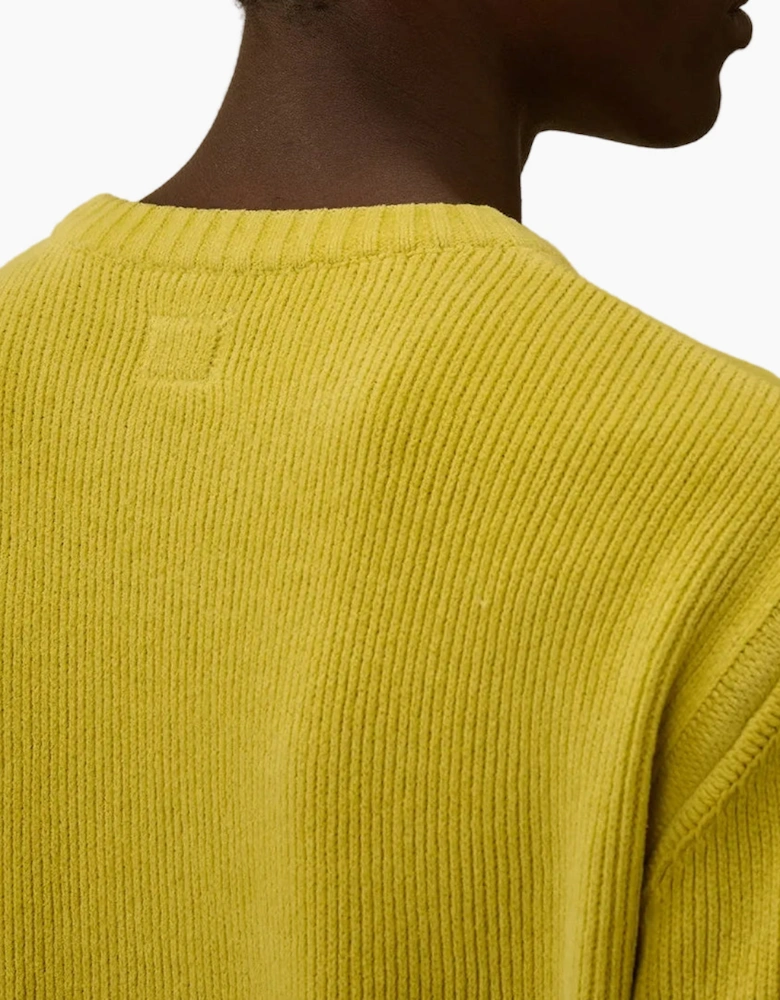 Chenille Crewneck Lens Knit