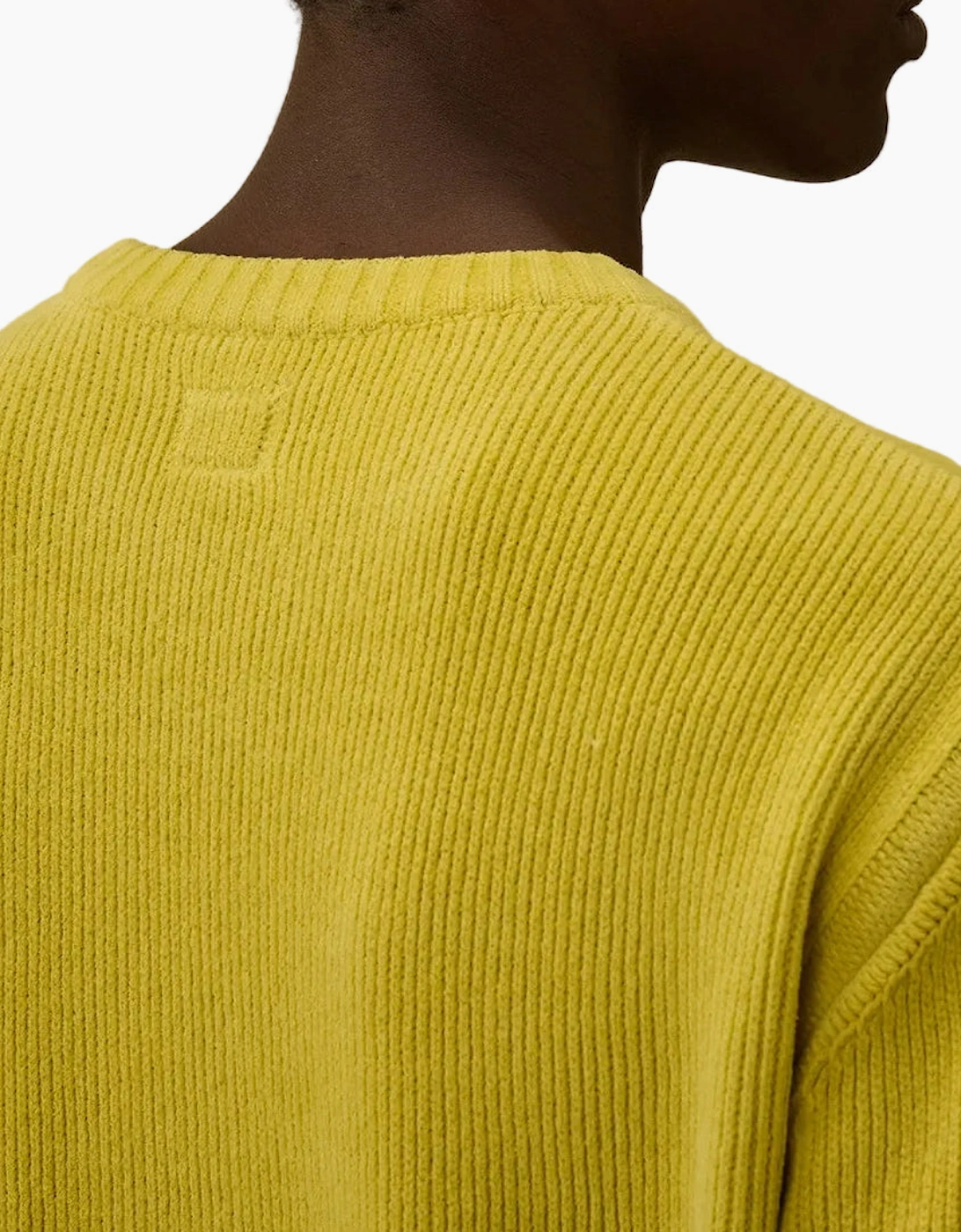 Chenille Crewneck Lens Knit