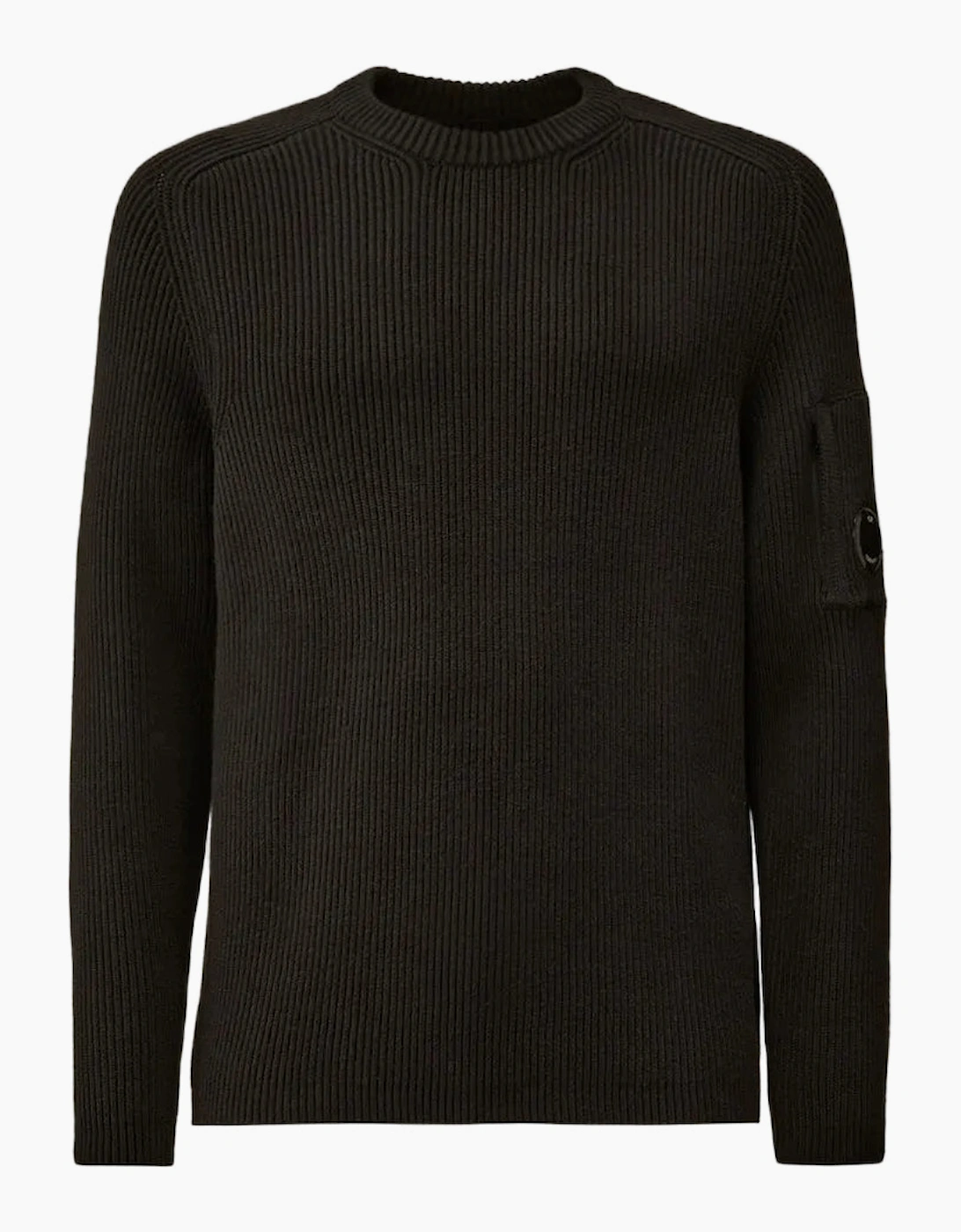 Full Rib Crewneck Lens Knit