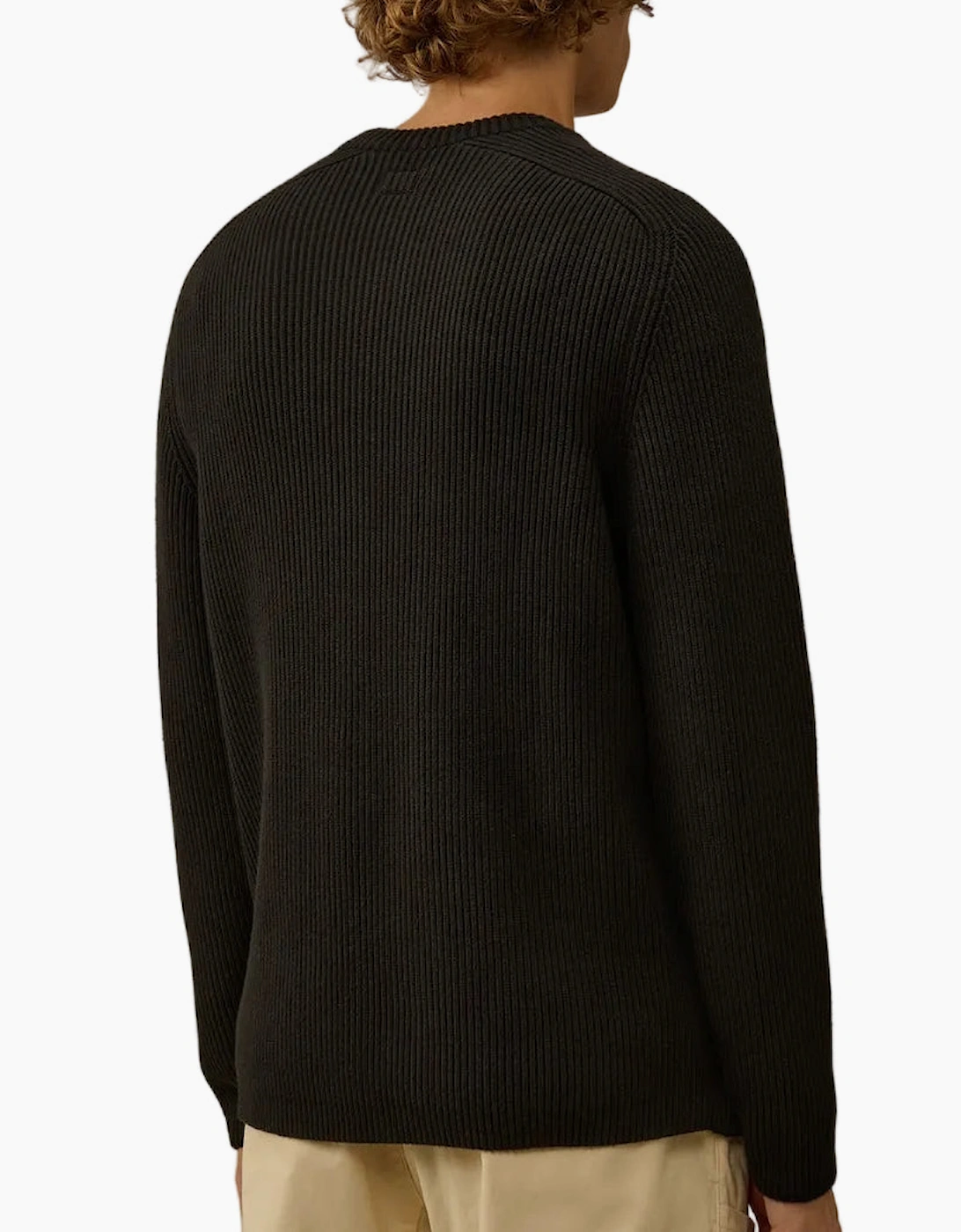 Full Rib Crewneck Lens Knit