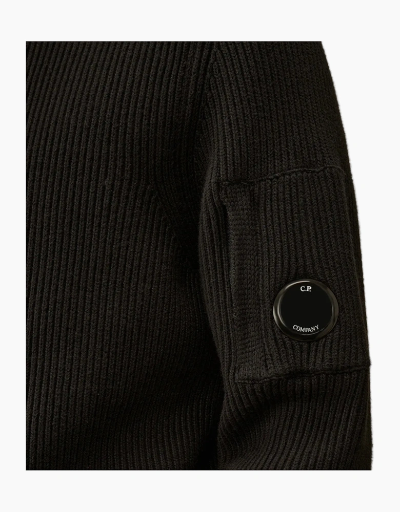 Full Rib Crewneck Lens Knit