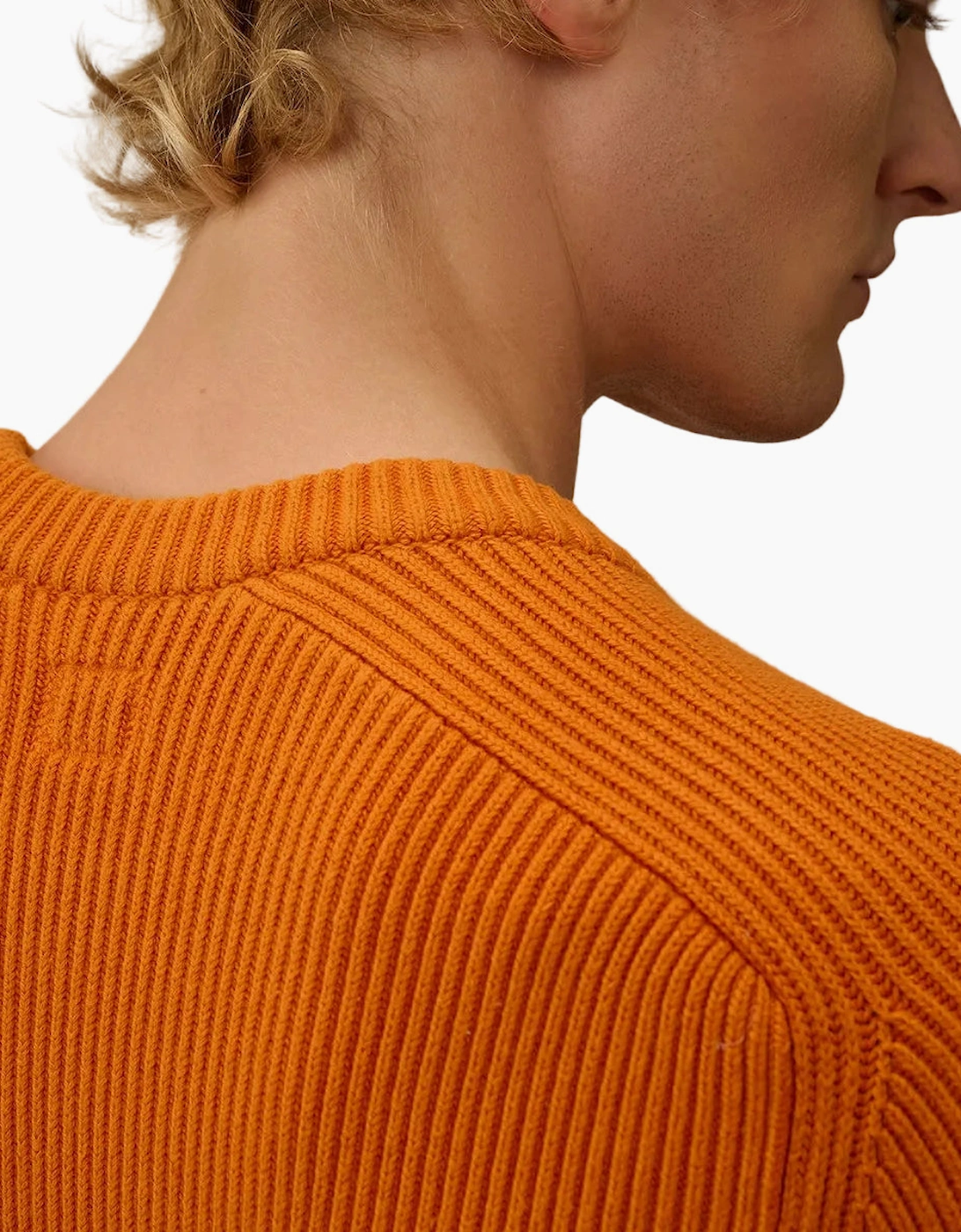 Full Rib Crewneck Lens Knit