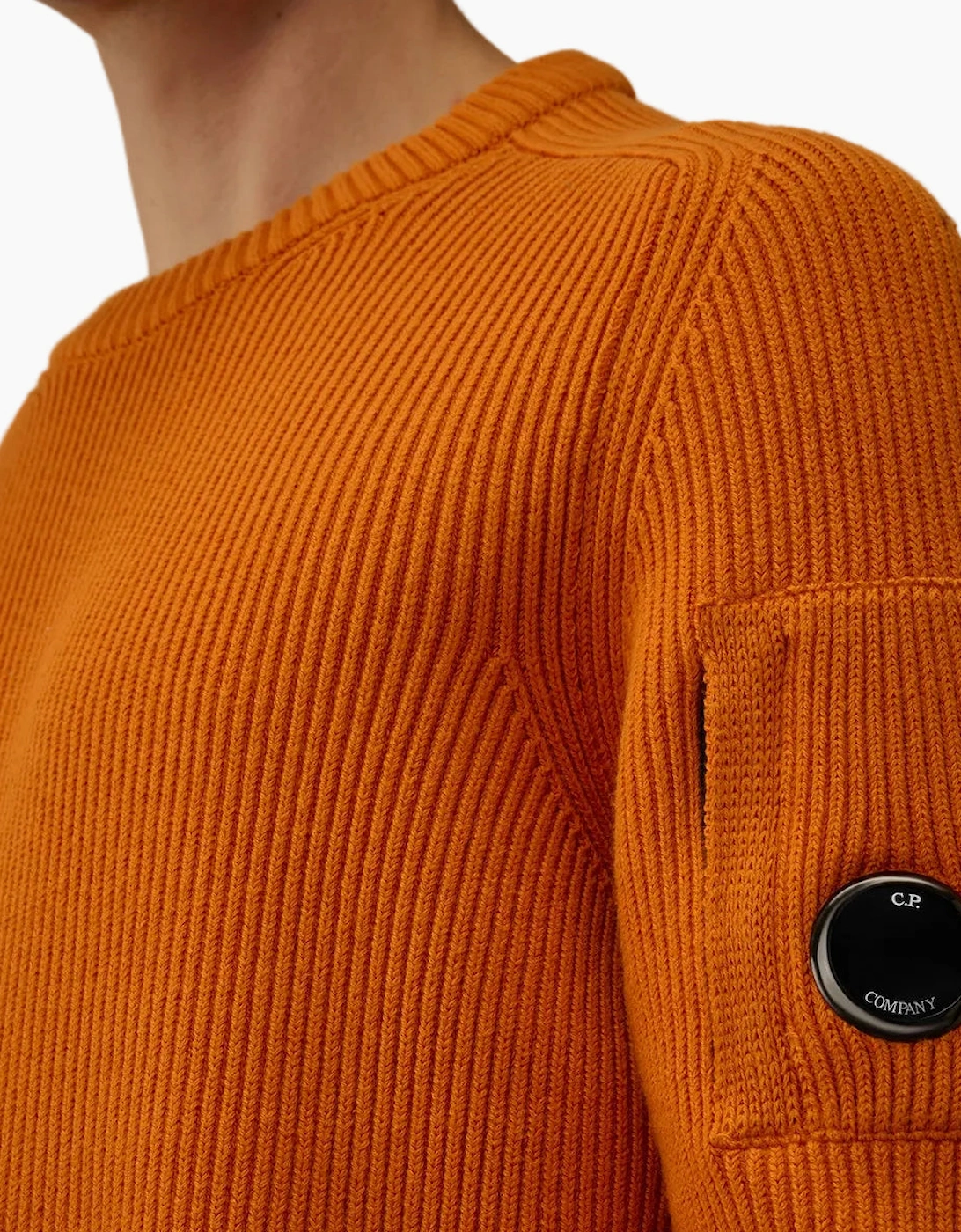 Full Rib Crewneck Lens Knit