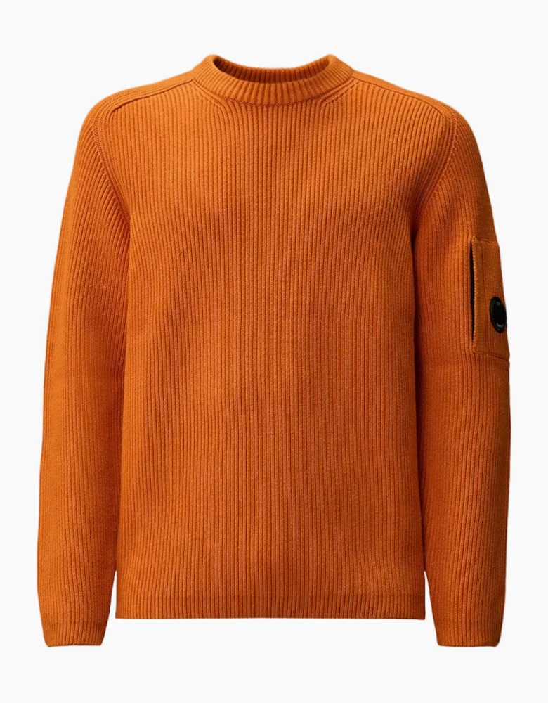 Full Rib Crewneck Lens Knit