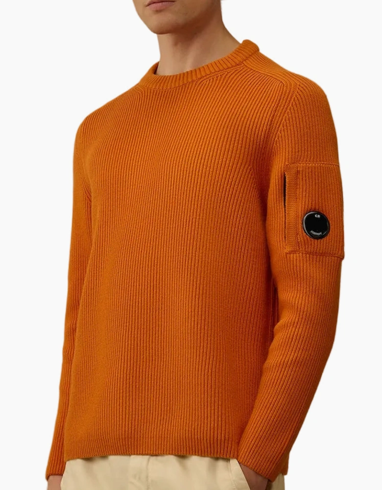 Full Rib Crewneck Lens Knit