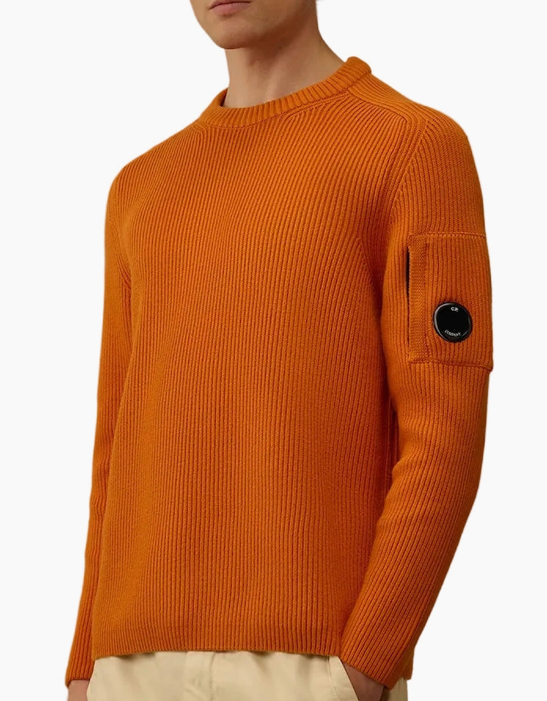 Full Rib Crewneck Lens Knit