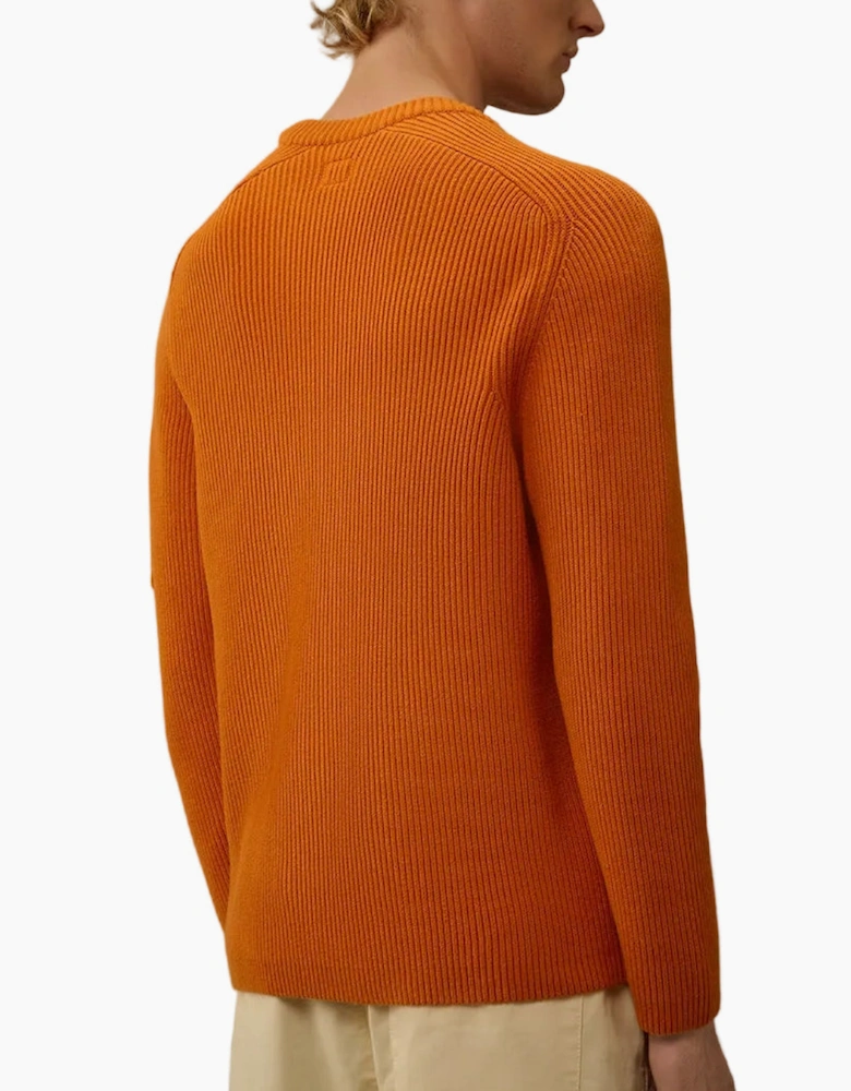 Full Rib Crewneck Lens Knit