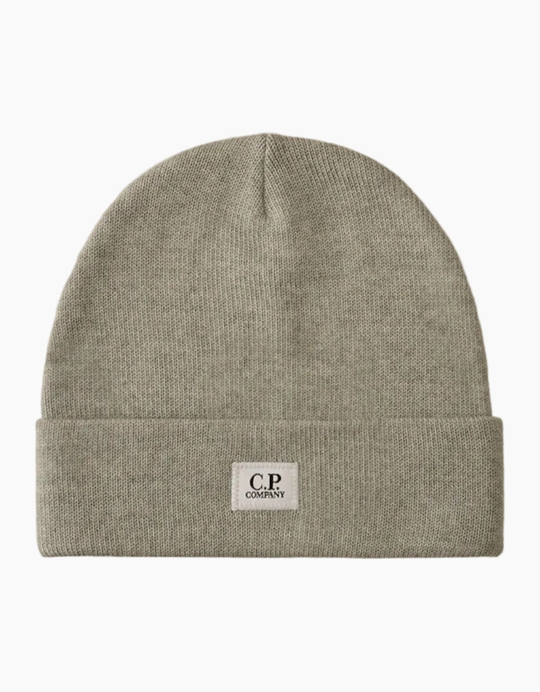 Extrafine Merino Wool Logo Beanie