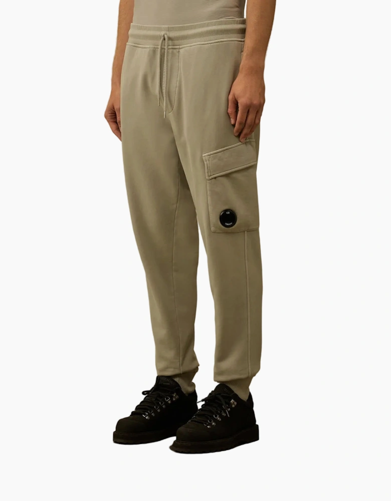 Resist Dyed Diagonal Fleece Lens Sweatpants
