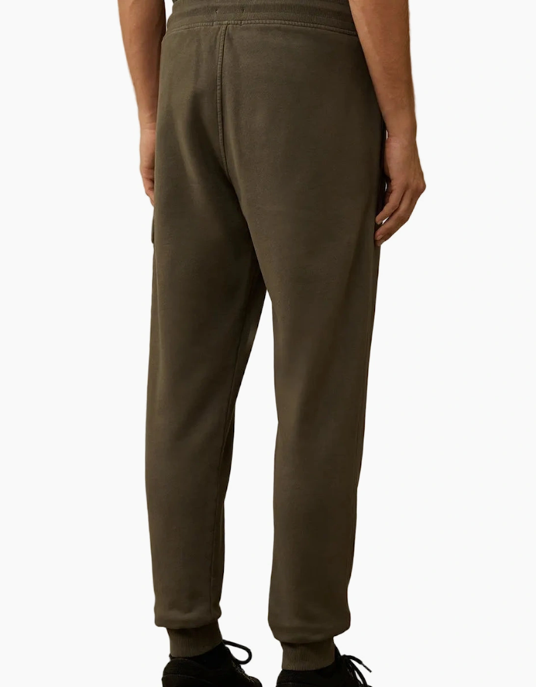 Resist Dyed Diagonal Fleece Lens Sweatpants