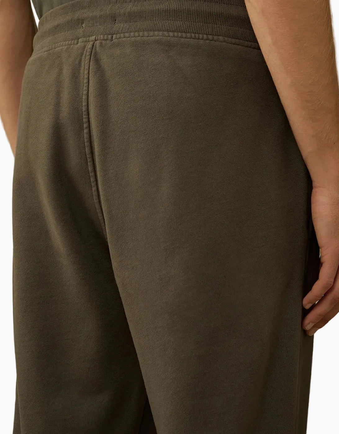 Resist Dyed Diagonal Fleece Lens Sweatpants