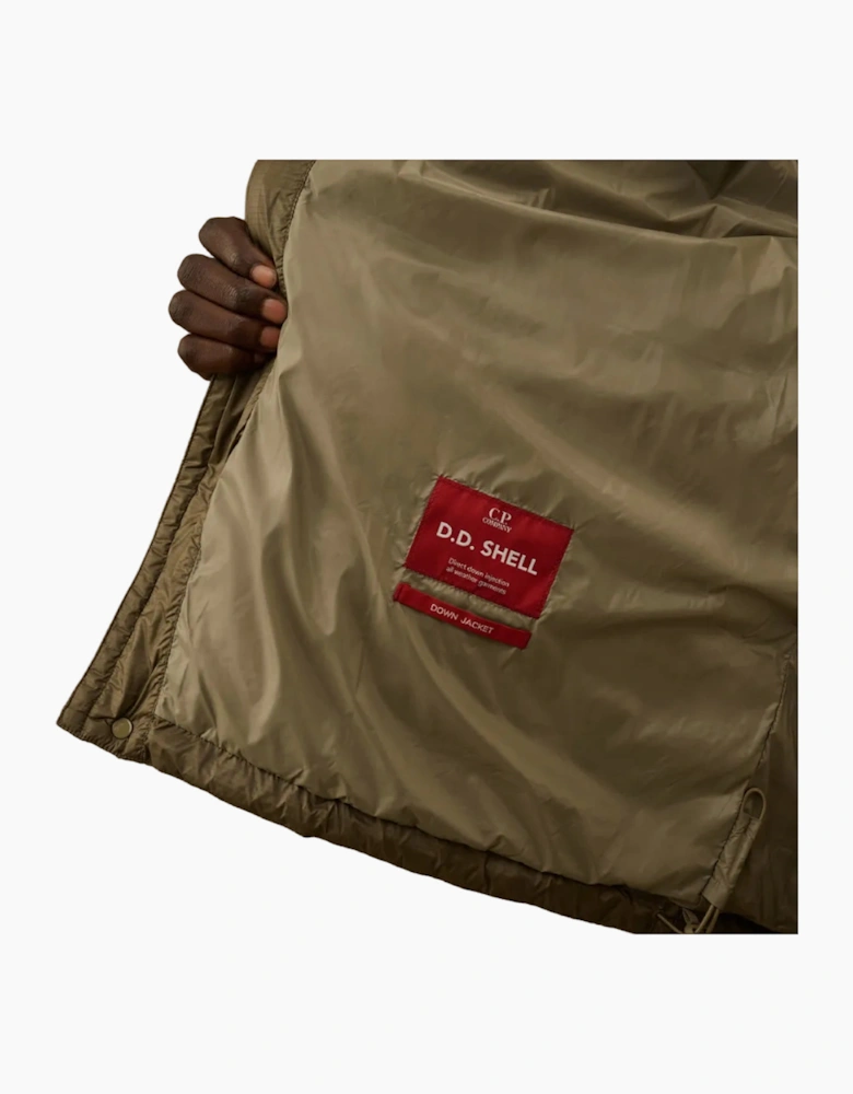 D.D. Shell Hooded Lens Down Jacket