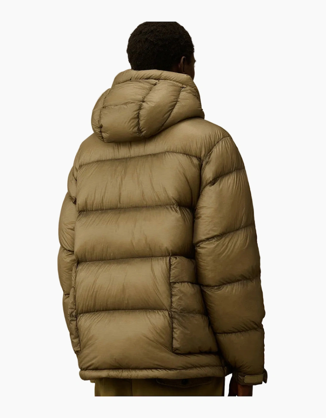 D.D. Shell Hooded Lens Down Jacket