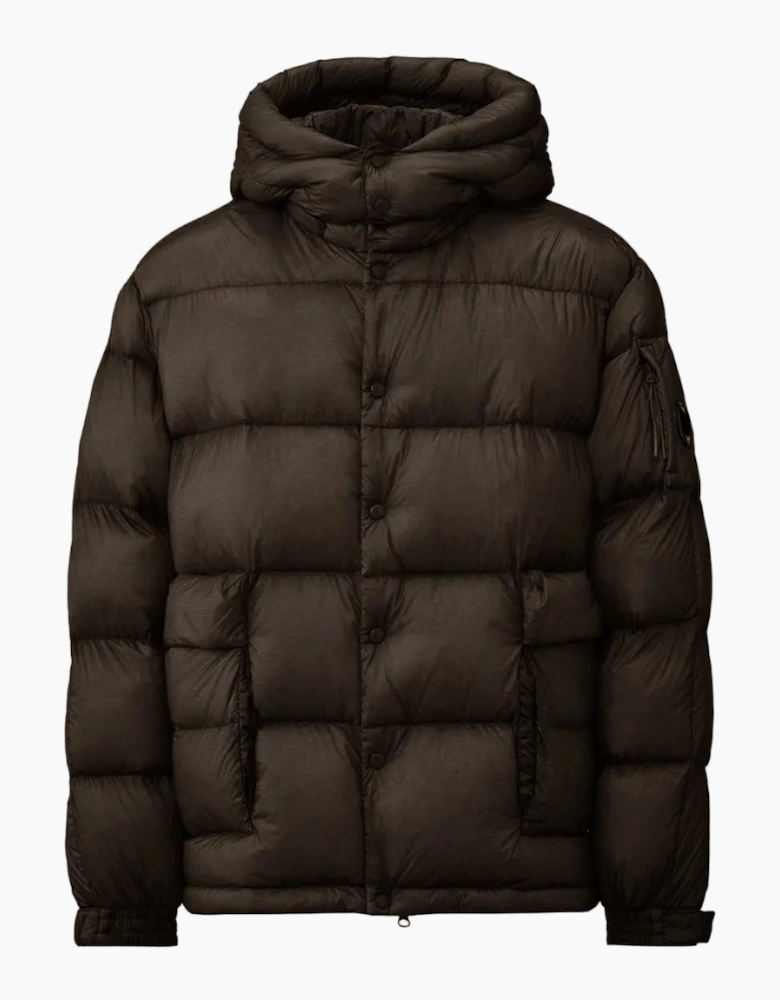 D.D. Shell Hooded Lens Down Jacket