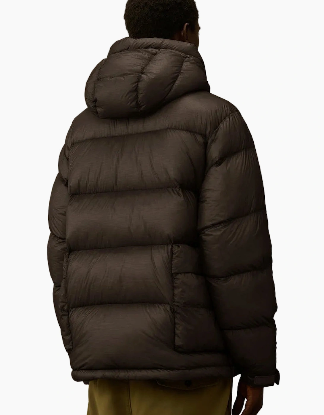 D.D. Shell Hooded Lens Down Jacket