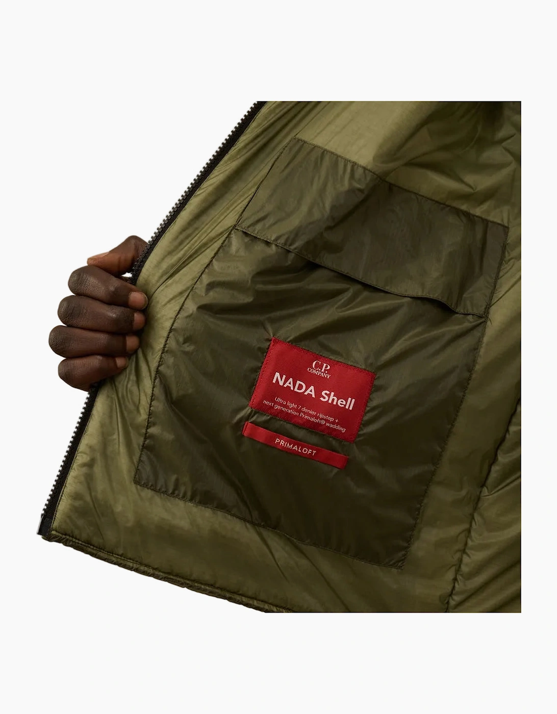 NADA Shell Padded Hooded Lens Jacket