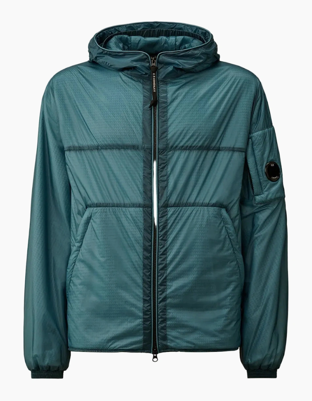 NADA Shell Padded Hooded Lens Jacket