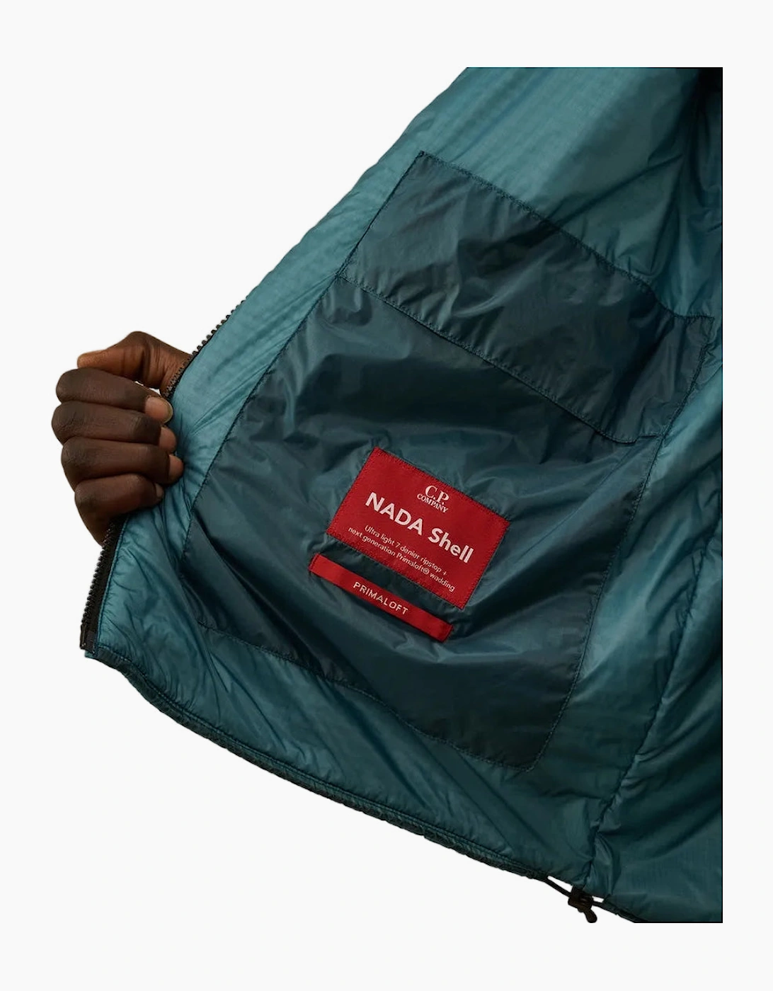 NADA Shell Padded Hooded Lens Jacket