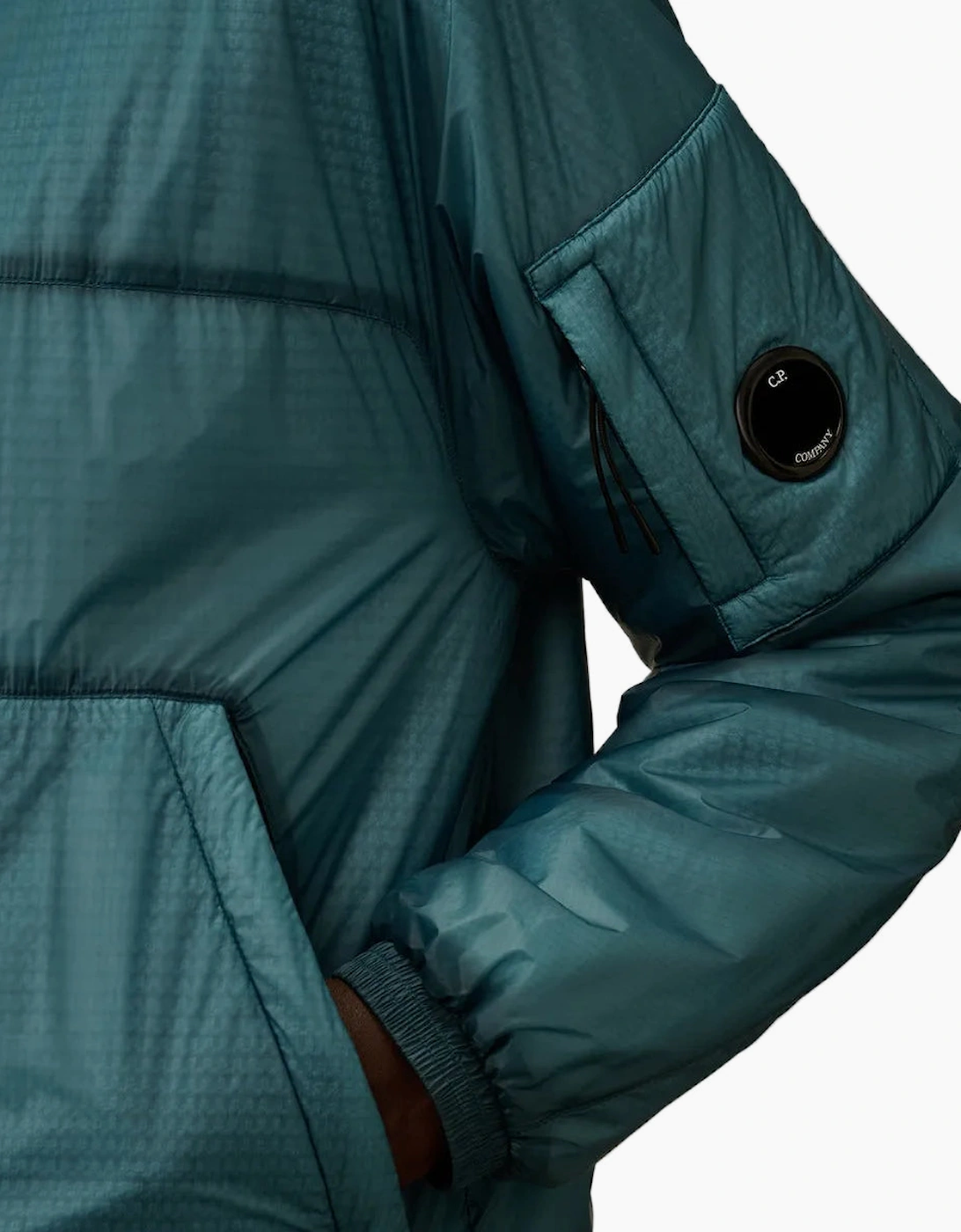NADA Shell Padded Hooded Lens Jacket