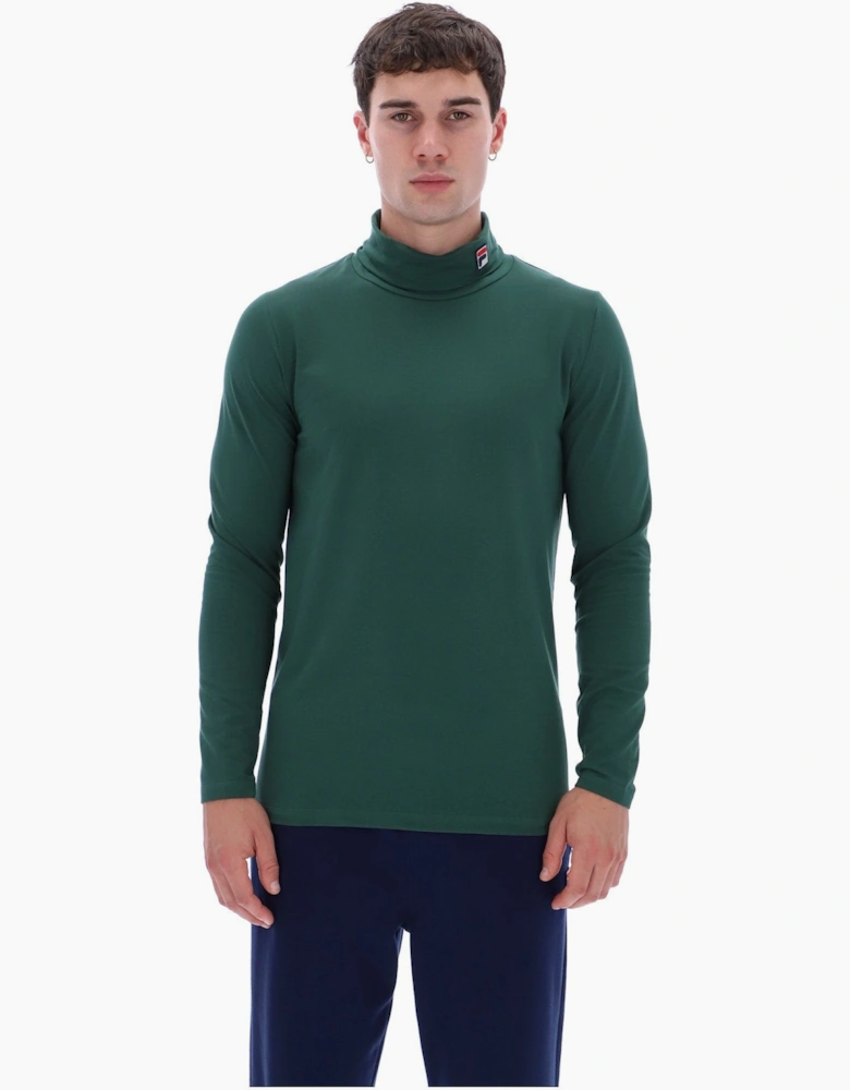 Fila Mens 19th Roll Neck Classic Sweatshirt