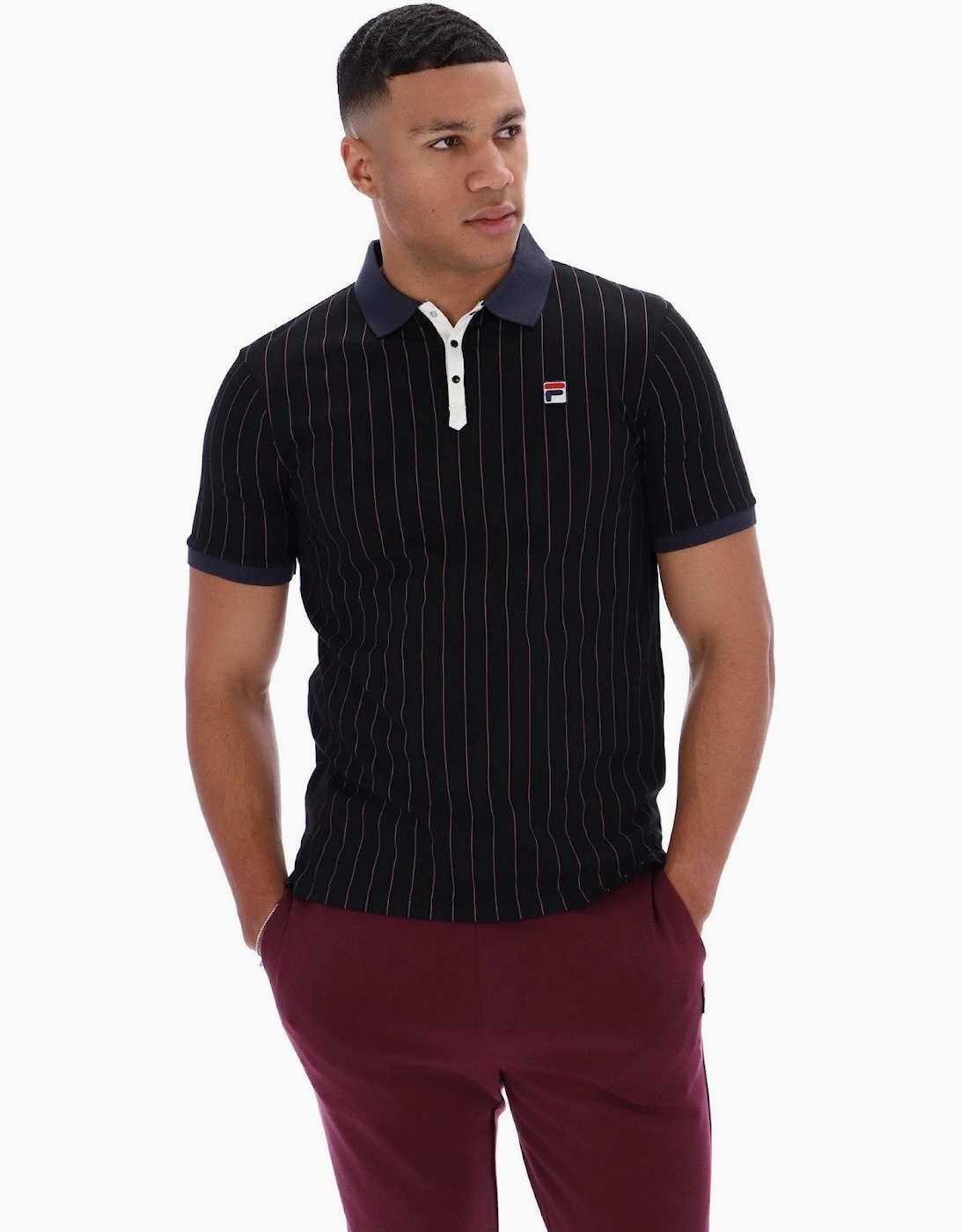 Fila Mens BB1 Classic Short Sleeve Polo Shirt
