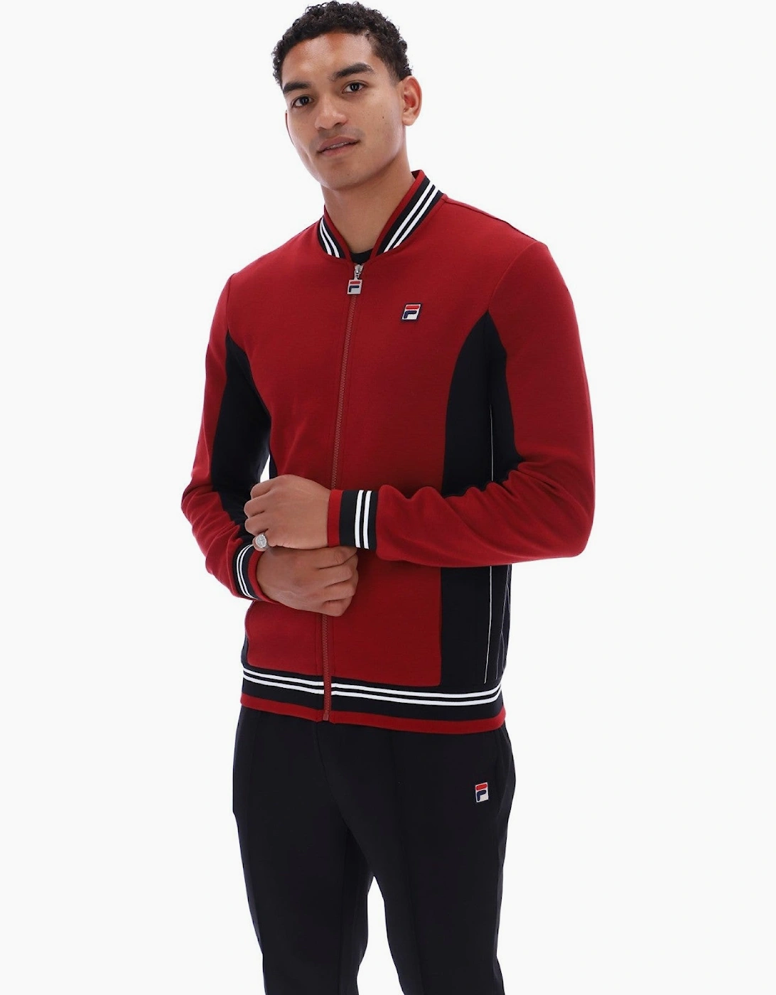 Fila Mens Settanta Baseball Track Jacket