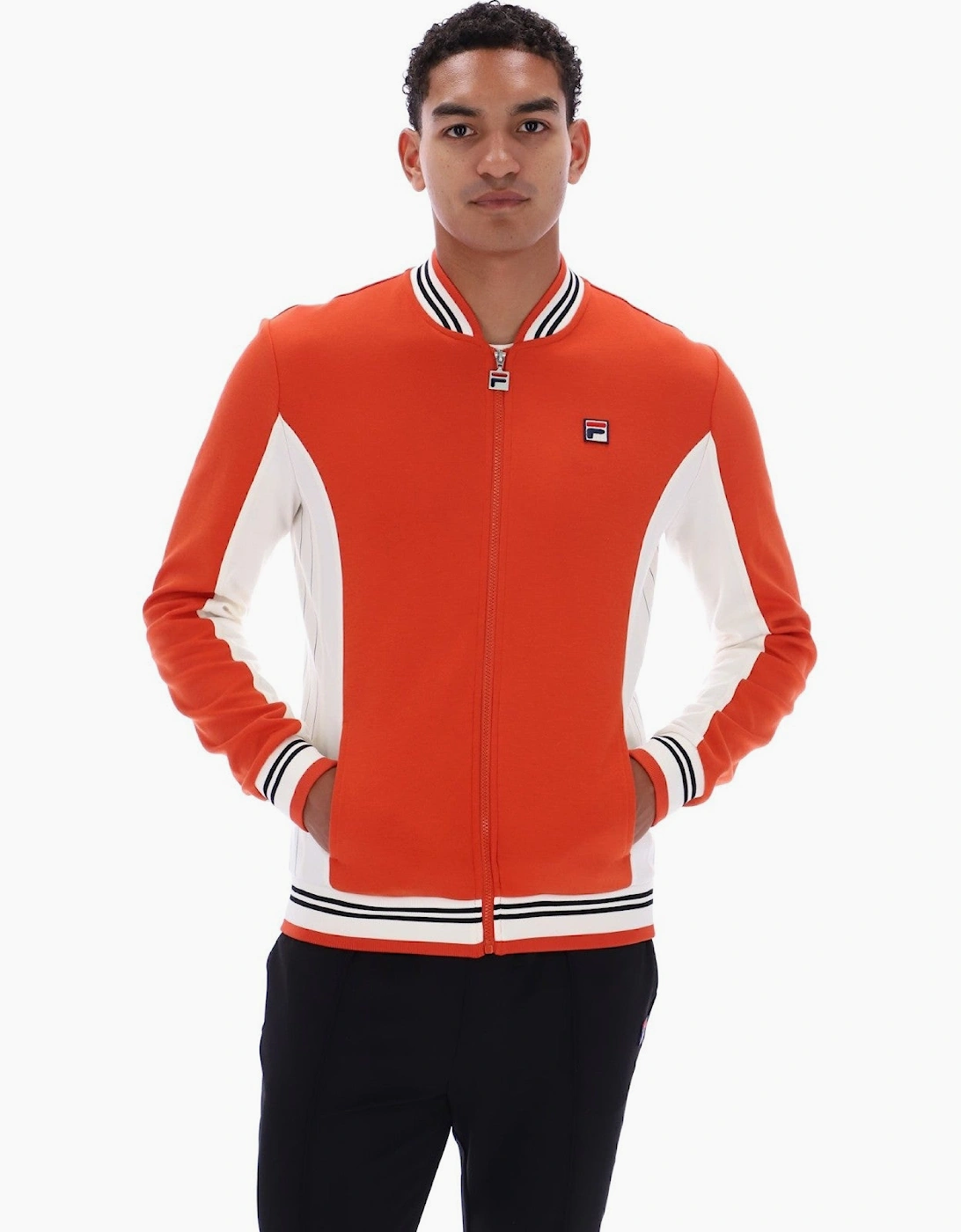 Fila Mens Settanta Baseball Track Jacket
