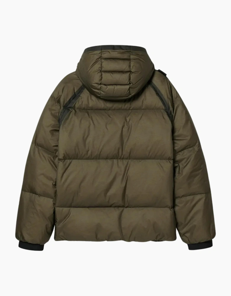 Ma.Strum Cobra Bronze Green Down Jacket