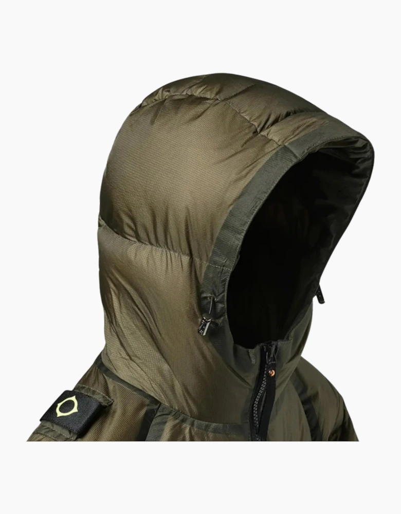 Ma.Strum Cobra Bronze Green Down Jacket