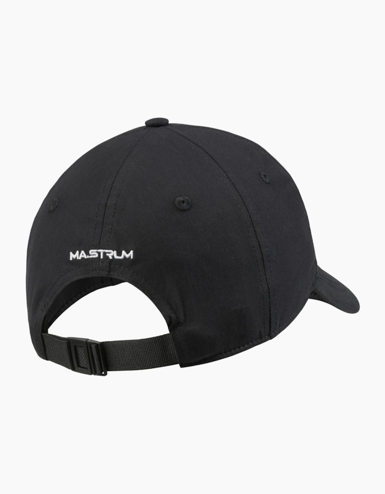 Ma.Strum Badge Jet Black Baseball Cap