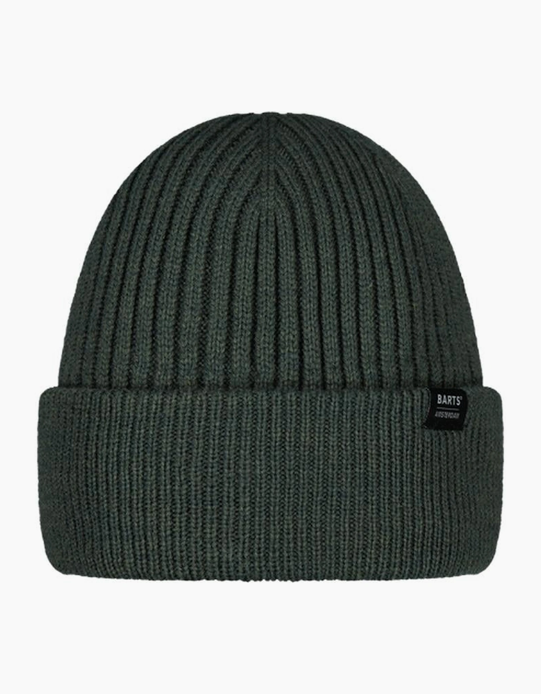 Men's Barts Mens Nieck Stretchable Fleece Lined Beanie - Black - Size: ONE size