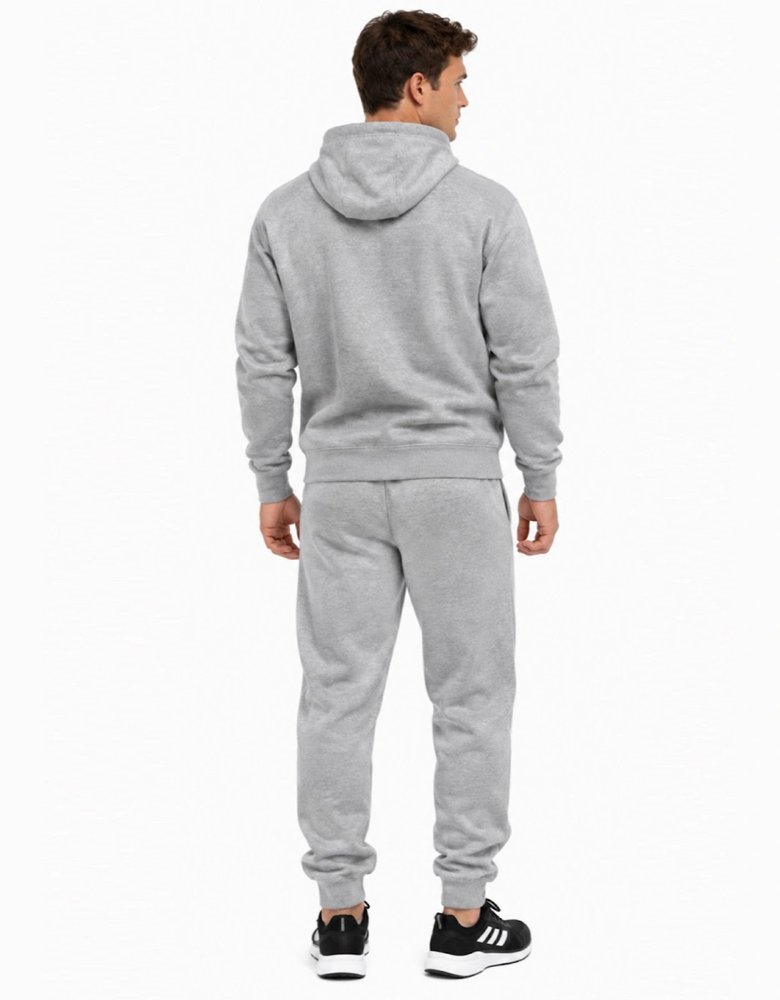 Nike Mens Park 20 Fleece Zip Up Tracksuit Set in Grey