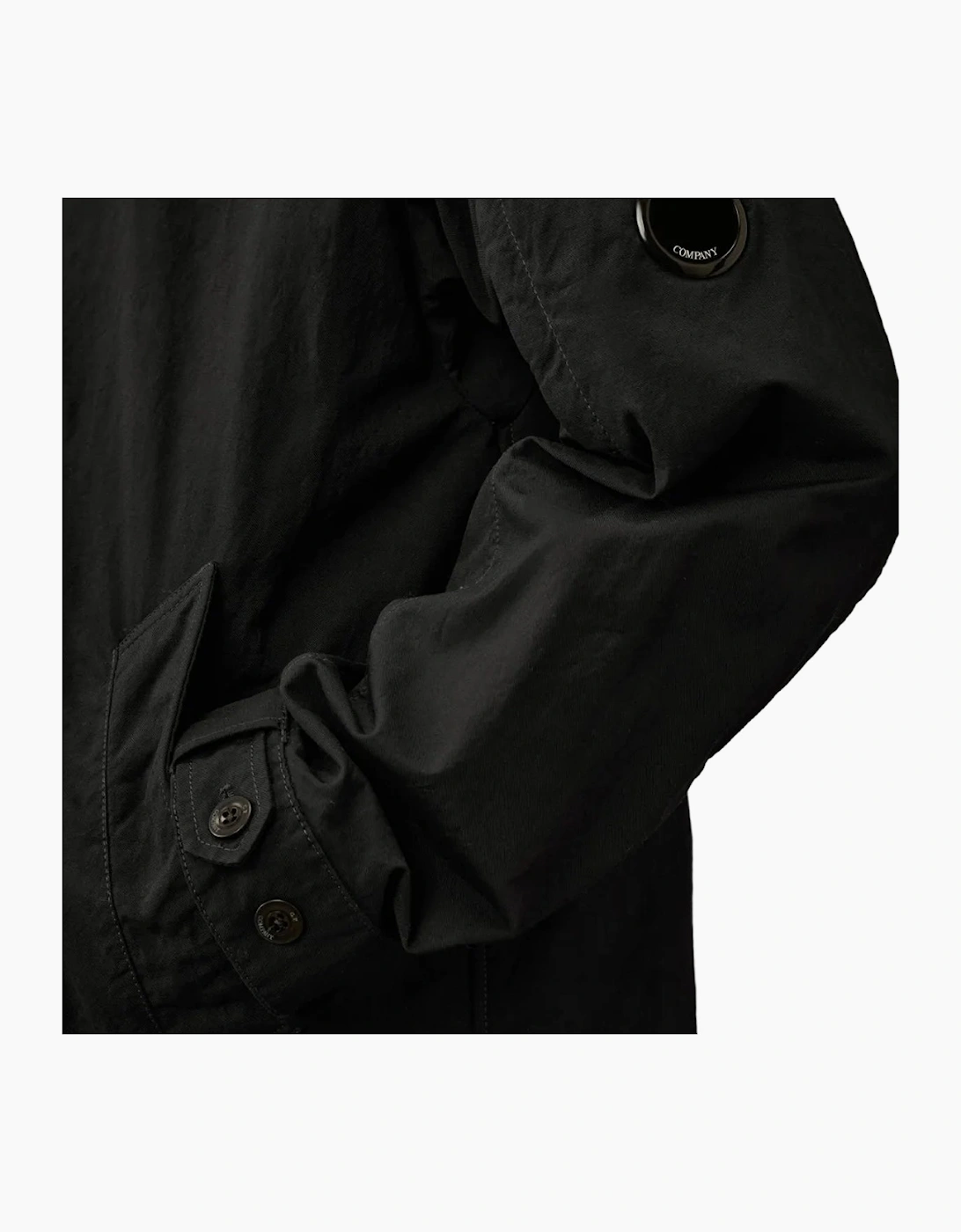 Padded Twill Fishtail Lens Parka