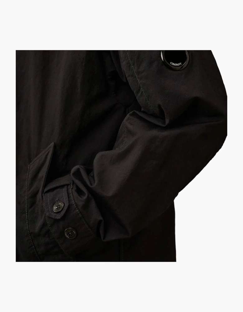 Padded Twill Fishtail Lens Parka
