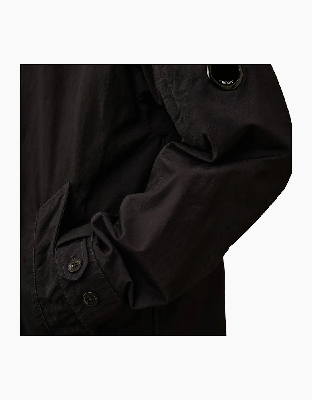 Padded Twill Fishtail Lens Parka