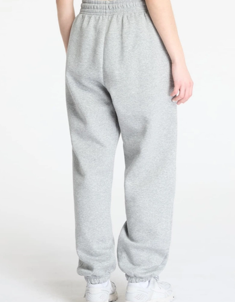 Nike Womens Oversized Phoenix Crewneck Pullover Tracksuit in Grey