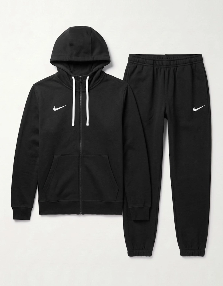 Nike Mens Park 20 Fleece Zip Up Tracksuit Set in Black