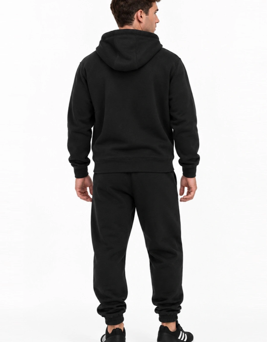 Nike Mens Park 20 Fleece Zip Up Tracksuit Set in Black