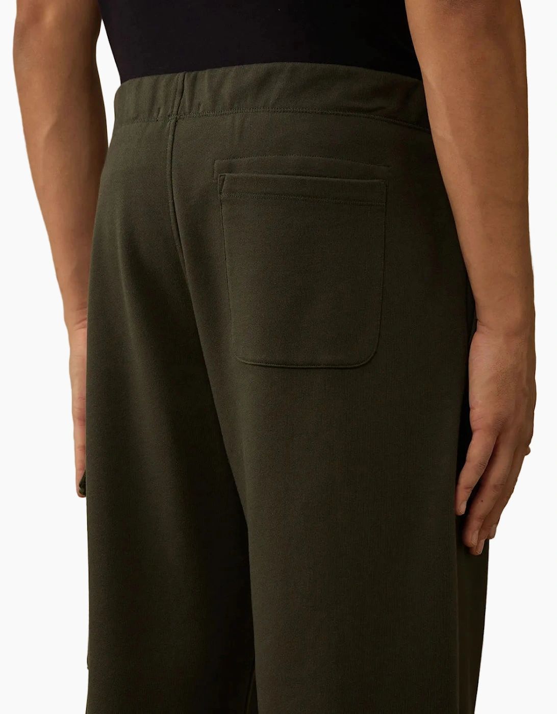 Diagonal Raised Fleece Lens Sweatpants